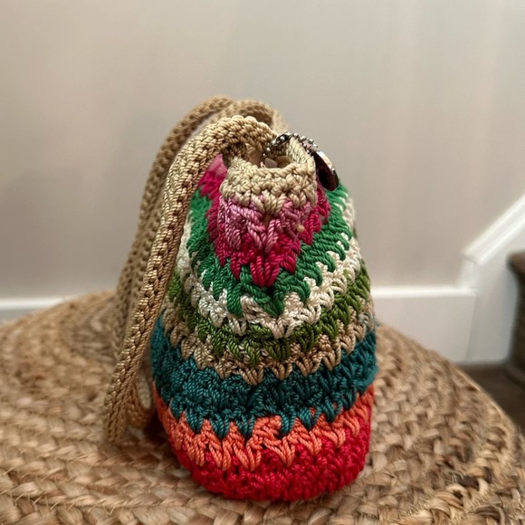 The SAK Rainbow Crochet Mini Tote - Picture 11 of 11